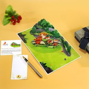 3D Pop Up Mother's Day Card Paper Greeting Card For Mom Wife Grandma Daughter Irregular Shape <b>Matte</b> <b>Varnishing</b> - Product Image 3