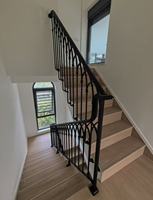 Panneaux de clôture en fer forgé sur mesure, garde-corps, clôture extérieure pour balcon, certifié CE
