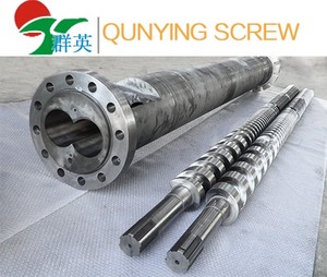 Bán buôn lưỡng kim song song đôi vít và thùng cho máy đùn - Product Image 2