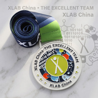Medallas de Metal de Aleación de Zinc con Logotipo Esmaltado Personalizado en 3D de Alta Calidad para Premios de Equipo y Recuerdos Corporativos