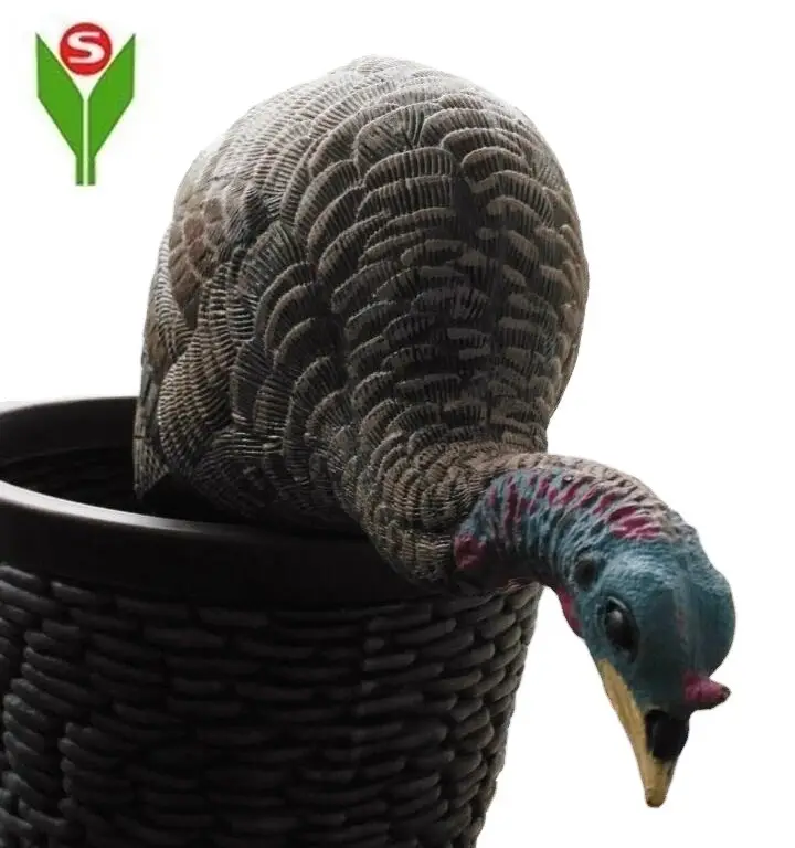 Plastic Outdoor Collapsible EVA Turkey Decoy for Hunting