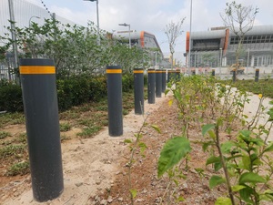 K4 Crash çarpışma anma otopark <span class=keywords><strong>Anti</strong></span> terörist için sabit çıkarılabilir karbon çelik baba - Product Image 3