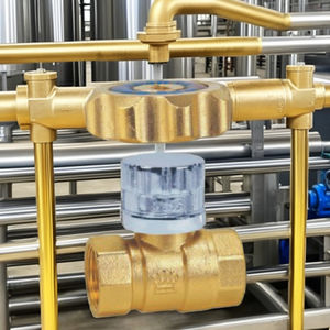 Vanne à boisseau sphérique verrouillable en laiton OEM 1/2-2 pouces contrôle de puissance manuel pour gazole Applications générales Angle Structure papillon - Product Image 3