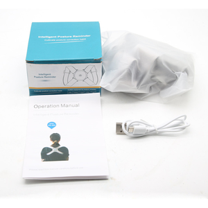 Masajeador de vibración Lumbar eléctrico recargable por USB, cinturón de soporte para columna vertebral, Corrector de postura inteligente - Product Image 6