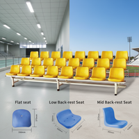 Arche modulaire en alliage d'aluminium Sgaier pour toit de stade sportif ou salle de sport, capacité de charge de 1000 kg et gradins