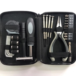 Ensemble d'outils ménagers OEM de 27 pièces en acier au carbone - Trousse à outils essentielle pour la réparation à domicile et les projets de bricolage, comprend des clés ajustables - Product Image 2