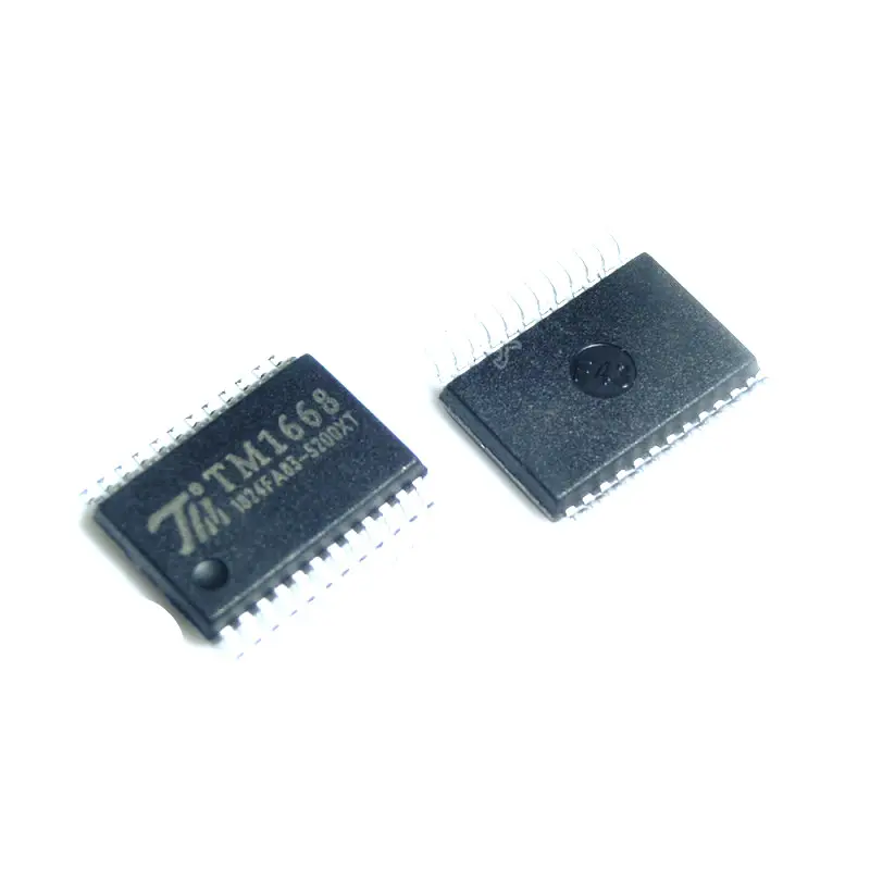 Chip controlador de tubo digital LED TM1668 SSOP24
