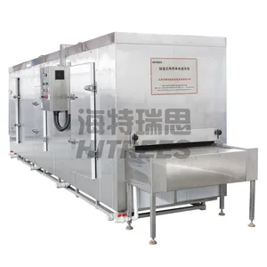 Hot Sale Shrimp Seafood Meat Multi Belt Tunnel Quick Freezing Machine Iqf Tunnel Freezer