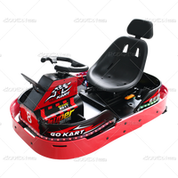 Kart électrique pour enfants, voiture de karting, véhicule à pédales pour enfants, manège pour fête foraine