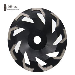 Idimas TurboCW7010 Segmenti Abrasivi Diamantati per Mole a Tazza # 30- # Dischi Abrasivi OEM da 120 mm, Diametro 100-250 mm per Levigatrice per Calcestruzzo - Product Image 5