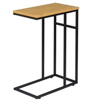 Table basse en bois minimaliste de luxe léger avec rangement, table d'appoint légère pour salon