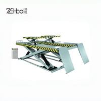 ZeHoo Hydraulique 4.5 Tonnes Sur-Sol Alignement De Voiture Ciseaux Ascenseur Roulant Cric Aligneur De Roue pour Atelier Automatique