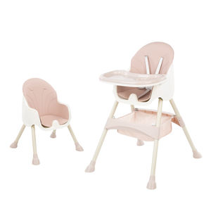 เก้าอี้เด็กปรับระดับได้ พับเก็บได้ รุ่นขายดีปี <span class=keywords><strong>2026</strong></span> เก้าอี้ทานข้าวเด็กแบบพกพา พร้อมถาดคู่ - Product Image 1