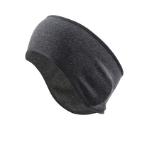 Bandeau de sport personnalisé OEM pour cyclisme et ski en extérieur, cache-oreilles coupe-vent, cache-oreilles d'hiver en coton réglable pour hommes