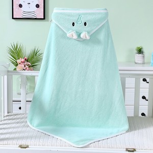 Serviette de bain à capuche épaisse de haute qualité pour nouveau-né garçons filles <span class=keywords><strong>poncho</strong></span> en <span class=keywords><strong>polaire</strong></span> corail pour les tout-petits heure de bain jetable pour la salle de bain - Product Image 4
