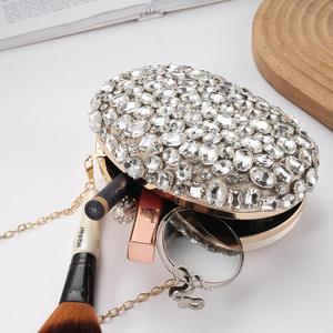 Bolso de Mano Elegante para Mujer, con Diamantes, para Fiestas, Bodas, Banquetes, Bolsos de Noche - Product Image 3