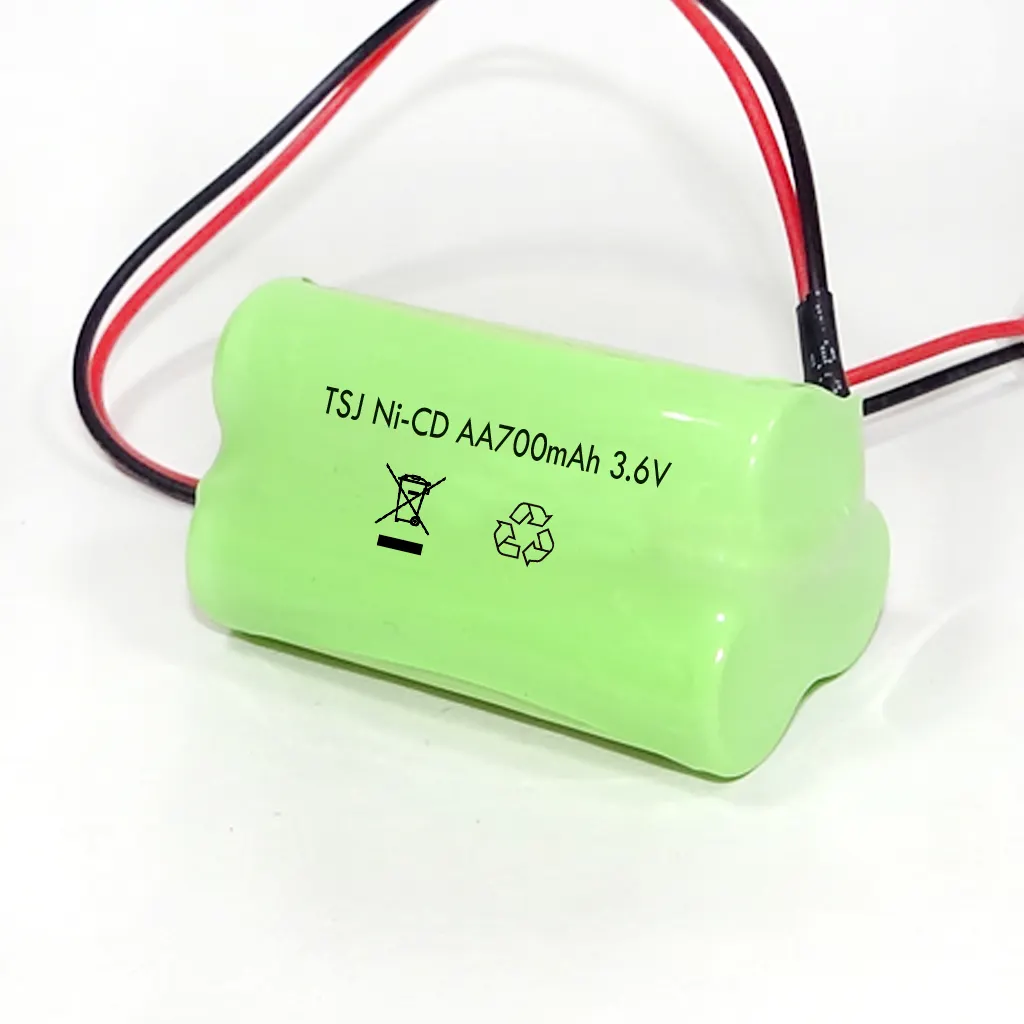 Nicd Battery High Capacity 700mah 3.6V AA Toys Rechargeable Cell NI-CD BIS Electric Products Interior Small Toys Cars Pack of 30