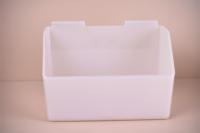 Étui portable carré translucide en plastique dépoli pour cartes, sans compartiment, boîte de rangement pour cartes à compartiment unique