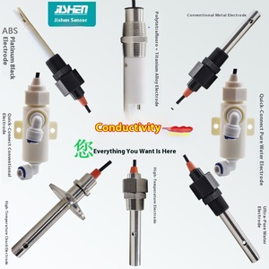 Jishen OEM personnalisable 0.1/1.0/10.0 PH mètre EC/TDS conductivité électrode capteur platine noir en ligne pour Instruments de <span class=keywords><strong>Test</strong></span> - Product Image 1