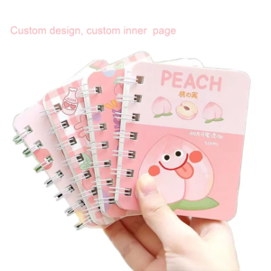 Bloc-notes personnalisé avec reliure spirale supérieure, 850 feuilles/pad, mini bloc-notes ligné, bloc-notes de liste de contrôle, carnet de notes - Product Image 2