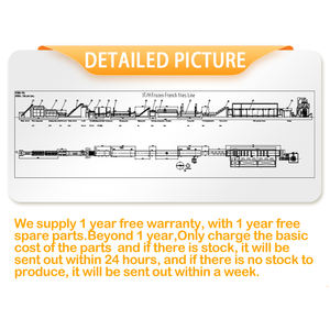 Полностью автоматическая полностью автоматическая линия производства замороженных картофельных чипсов - Product Image 2