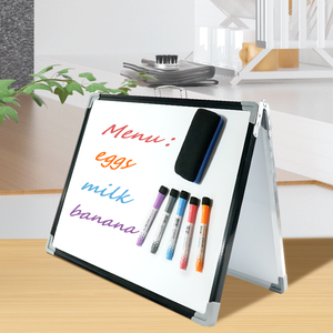 <span class=keywords><strong>Pizarra</strong></span> blanca magnética plegable reutilizable al por mayor Schedule Memo para teclado para hacer lista con marcador y borrado - Product Image 1