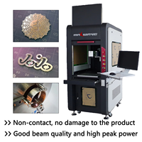 Machine de marquage laser à fibre de couvercle de protection fermé marquage de logo à grande vitesse pour les produits métalliques
