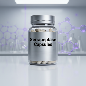 <span class=keywords><strong>Serrapeptase</strong></span> con Papaina e Bromelina in Capsule Vegetali OEM/ODM Certificato GMP/HACCP/ISO - Product Image 2