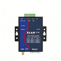 ZLAN9700 Konverter Serial LoRa RS232 RS485 RS422 Modul Nirkabel Jarak Jauh DC9-24V Tersedia di Stok