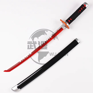 Spada di Legno da Allenamento <span class=keywords><strong>Tanjiro</strong></span> <span class=keywords><strong>Kamado</strong></span> 72cm, Lama Luminosa per Esposizione e Cosplay, 14+ Anni - Product Image 3