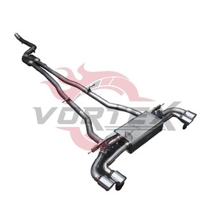 VORTEX - Sistema de Escape Catback Valvetronic de Acero Inoxidable de Lujo con Acabado Espejo Pulido de 1.5 mm de Espesor y Diseño de Escamas de Pescado para G30/G38 525/528/530 - Product Image 2