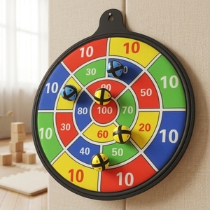 Child Safe <b>Dart</b> Game Eco-friendly Washable Safety Magnet Plastic Fabric - Product Image 1