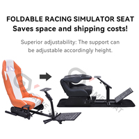 GY029 OEM/ODM Ensemble de simulateur de course automobile pliable réglable pour Logitech G25, G27, G29, G920, PC, Playstation 2/3