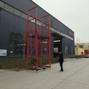 Usine directe réglable 10m Portable échafaudage électrique nouvelle Construction poussoirs déplaçant l'échafaudage électrique avec moteur - Product Image 5