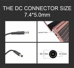 Factory 65W 19.5V 3.34A Laptop Charger <b>Adapter</b> De Laptop Latitude E5440 E5470 7480 E6540 E7240 E7440 7.4*5.0mm PD3.0 QC4.0 OEM - Product Image 6
