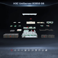 Serveur en rack 2U H3C UniServer R3950 G6 à moteur DC ultra économique avec un seul processeur AMD EPYC 9004 en stock