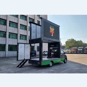 Nuevo Camión Publicitario LED para Exteriores a Todo Color, con Escenario Móvil Manual Diésel Foton de Buena Calidad, en Stock - Product Image 6