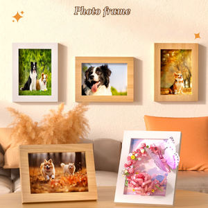 Decoración del hogar, modelo de bloques de construcción magnéticos 3D, marco de imagen de abejas girasoles, Mini juego de bloques de construcción - Product Image 3