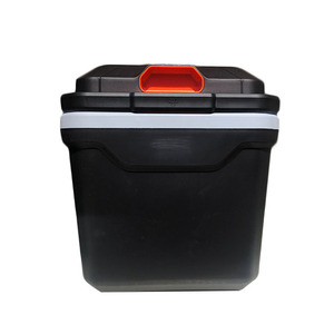 <span class=keywords><strong>Mini</strong></span>-réfrigérateur de voyage noir et orange <span class=keywords><strong>Peltier</strong></span> thermoélectrique DC 12 volts pour voiture, 24 l - Product Image 3