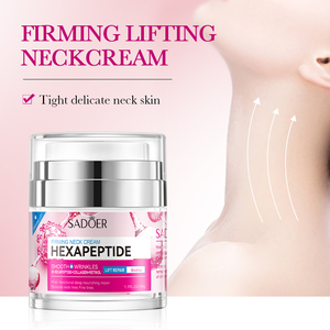 Crema Contorno de Ojos Antiarrugas Hidratante con Colágeno SADOER, Crema para el Cuello con Vitamina C, Hidrata, Rejuvenece y Blanquea la Piel - Product Image 5