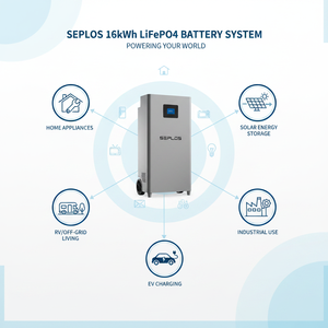 欧盟库存 51.2V 314Ah 16KWh 预装式磷酸铁锂电池组 8000 次循环 CE 200A BMS 适用于家庭太阳能储能 - Product Image 4