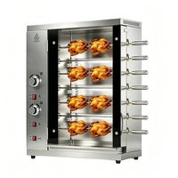 LIBERMANN Rôtissoire Commerciale à Gaz pour Poulet, Barbecue, Grill, Machine à Kebab et à Viande