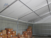 Tente de sport à cadre en aluminium de gros robuste pour chapiteau de tentes de stockage d'entrepôt de court de tennis à pagaie à vendre