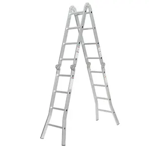 EN131 Standaard Telescopische Ladder Aluminium Multifunctionele Ladder