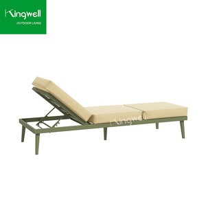 Ghế tắm nắng ngoài trời chống tia cực tím, chống gỉ, hiện đại, dùng cho hồ bơi, ghế nằm bãi biển, ghế nghỉ ngơi khách sạn, giường nằm ngoài trời - Product Image 6