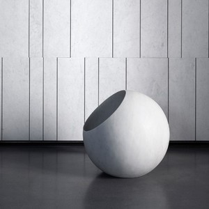 Salvatori Urano moderno minimalista lampada da terra a LED rosa rosso corpo in vetro con supporto in acciaio per soggiorno camera da letto decorazione ufficio - Product Image 6