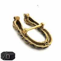 Clous à tête sphérique en laiton massif haut de gamme, boutons, Rivets, clous, ceinture en cuir, boutons et poteaux en laiton Antique