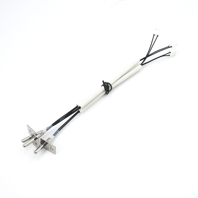 NTC50K 100K 3950 Accurate NTC Thermistor Probe Flange Baffle Temperature Sensor for Electric Heating Stove 1% Accuracy