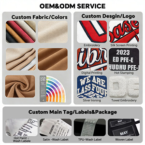 Jaket gaya Preppy pria kustom jaket gaya Baseball Musim Dingin hangat Logo kain bergaya - Product Image 5