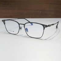 Gafas Ópticas de Diseño de Alta Calidad para Hombre y Mujer, Modelo Punk CH5412 TALLA 54-17, Monturas de Acetato y Titanio de Lujo para Negocios